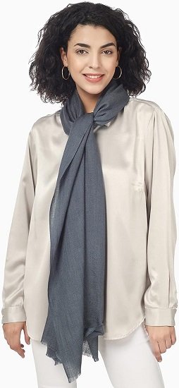 Women's wool shawl, luxurious warm large pure wool shawl