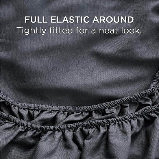 Queen Sheets Grey - Soft Sheets for Queen Size Bed, 4 Pieces Luxury Queen Sheet Set, Easy Care Polyester Microfiber Cooling Bed Sheet Set