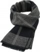 Mens Winter Warm Long Soft Scarf Plaid Tassel Scarf for Men Soft Classic Scarves