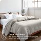 Sandwashed Duvet Cover /Twin XL - Premium 1800 Ultra-Soft Brushed Microfiber - Easy Care (/Twin XL, Sandwashed Fog)